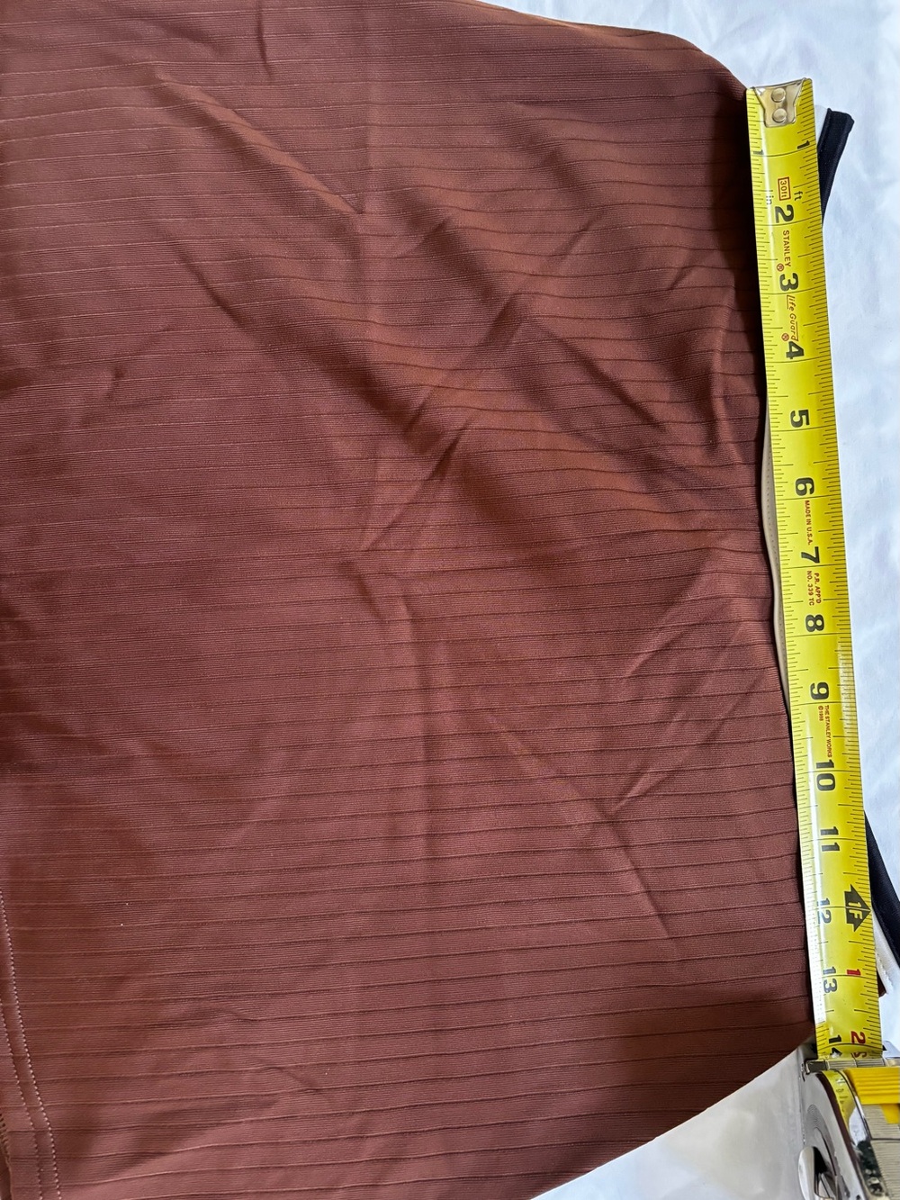 Vintage Two-Piece Honors Ribbed Tank & Skirt Set in Black and Brown - Picture 4 of 6